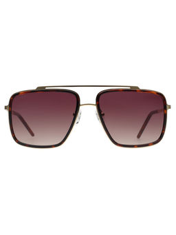 Scott Sunglasses - Mens Brown Lens Havana Pilot Uv Protection Sunglasses-3133 Theo C2 (57)