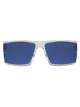 Scott Sunglasses - Mens Blue Lens Crystal Square Uv Protection Sunglasses-3134 Matteo C2 (63)