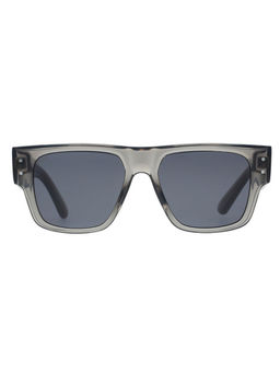 Scott Sunglasses - Mens Grey Lens Grey Square Uv Protection Sunglasses-3135 Santino C4 (52)