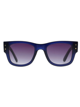 Scott Sunglasses - Mens Purple Lens Blue Square Uv Protection Sunglasses-3137 Rocco C2 (51)