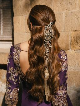 Hair Drama Co. - Mirror Parandi with Tassel - Gold