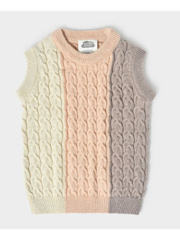 Mi Arcus - Colorblock Sleeveless Sweater for Kids