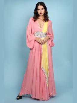 Mani Bhatia - Peach Sara Jumpsuit