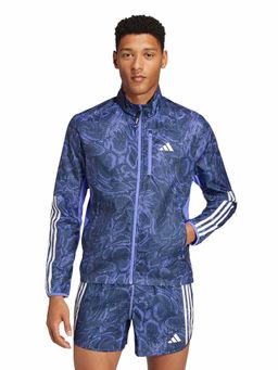 adidas - OTR E AOP JKT Men Blue Running Jacket