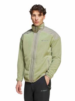 adidas - MT CW FLC JKT Men Green Hiking Jacket