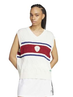 adidas Originals - VEST Women White Jacket