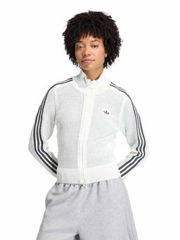 adidas Originals - CROCHET TT Women White Jacket