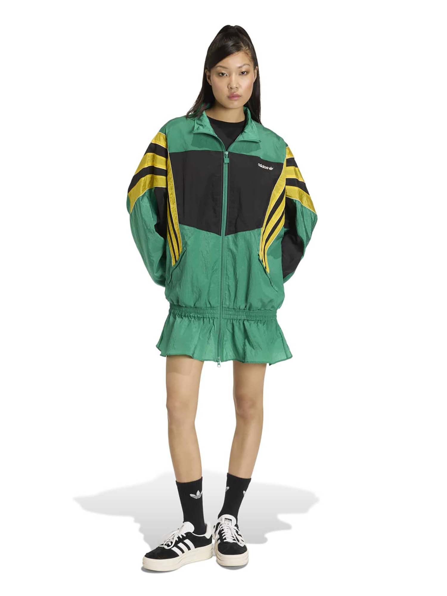adidas originals SANTIAGO TT Women Green Jacket-picture-36