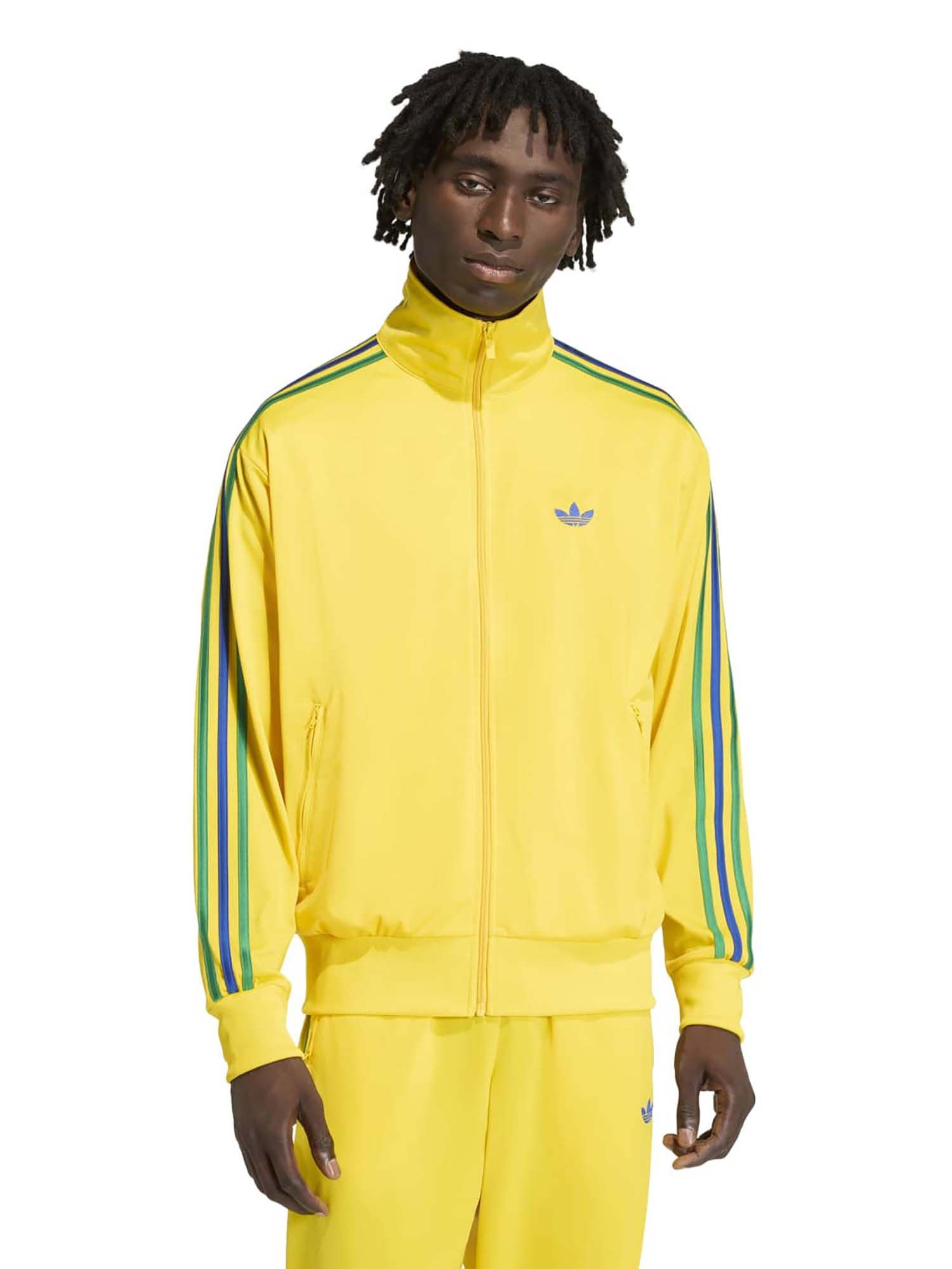 Buy adidas Originals FIREBIRD TT Men Yellow Jacket Online