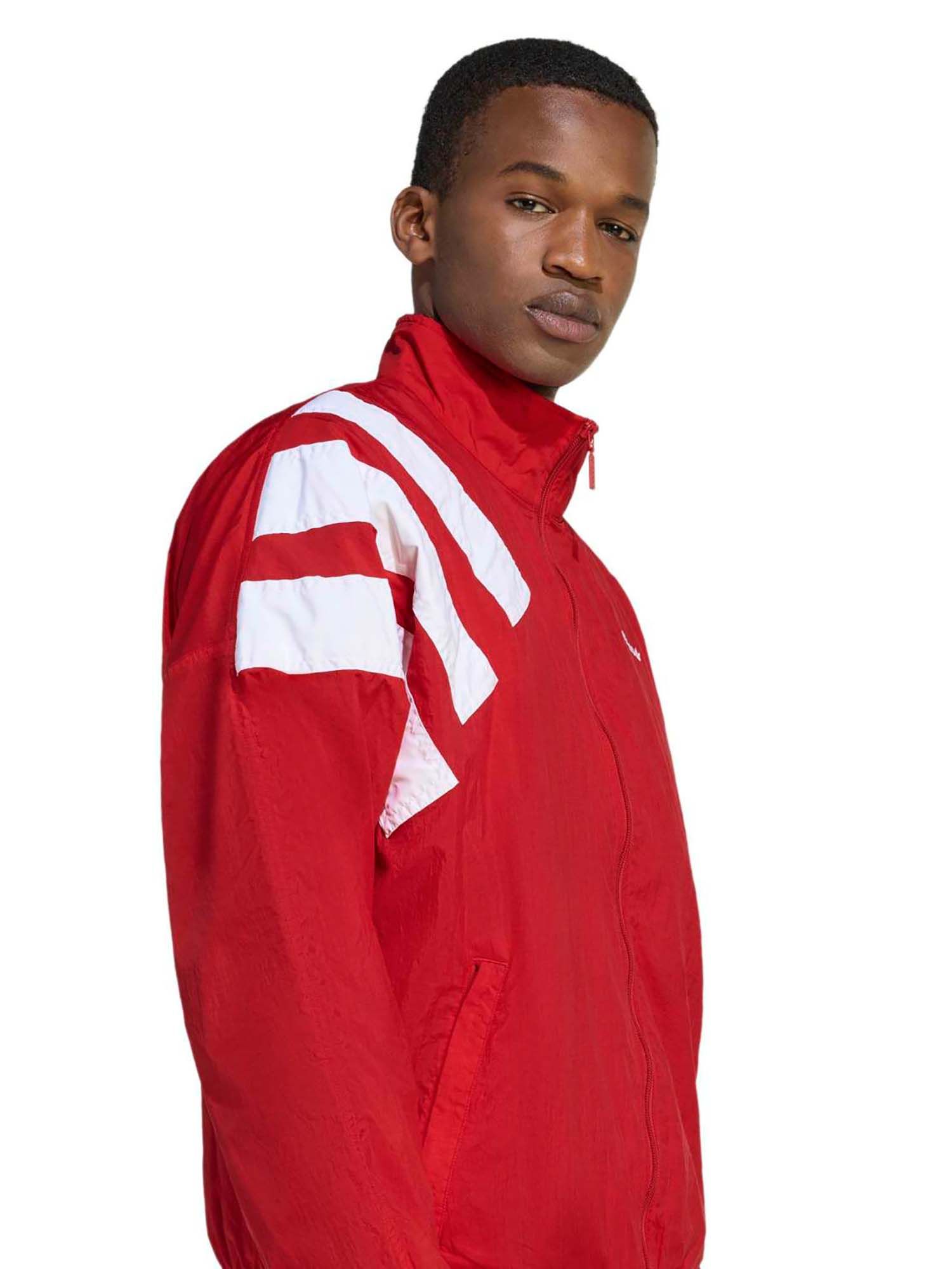 Buy adidas Originals ARCH TT Men Red Jacket Online | Footlocker India