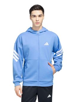 adidas - M FI 3S FZ Men Blue Training Jacket