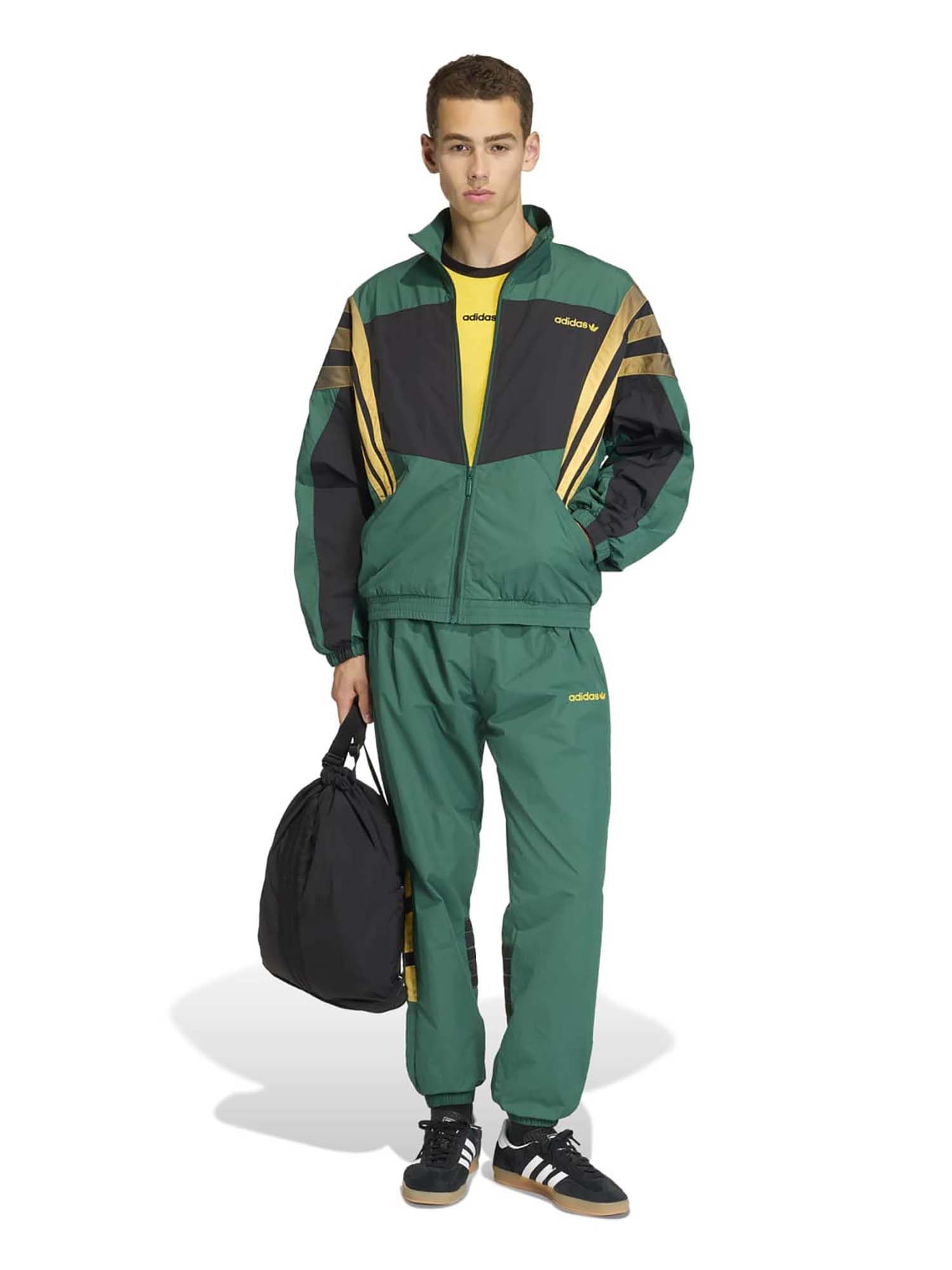 Buy adidas Originals SANTIAGO TT Men Green Jacket Online
