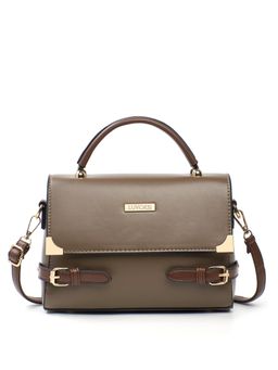 LUVOKSI - Brown Solid/Plain Sling Bag (Medium)