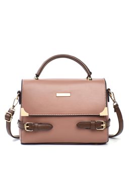 LUVOKSI - Pink Solid/Plain Sling Bag (Medium)