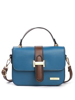 LUVOKSI - Blue Solid/Plain Sling Bag (Medium)