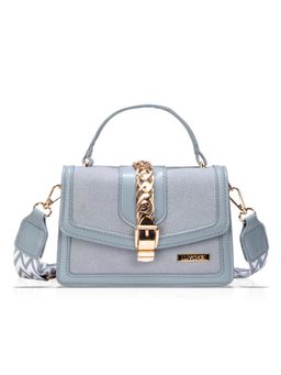 LUVOKSI - Blue Textured Sling Bag (Medium)