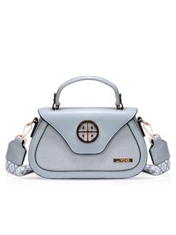 LUVOKSI - Blue Textured Sling Bag (Medium)