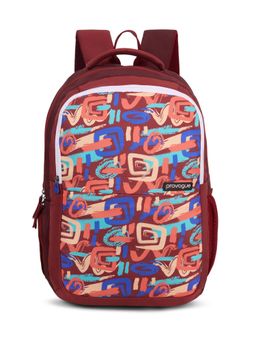 PROVOGUE - Vortex Red Printed Backpacks