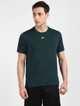 Reebok - Ts Ac Solid Move Tee Green Training T-shirt