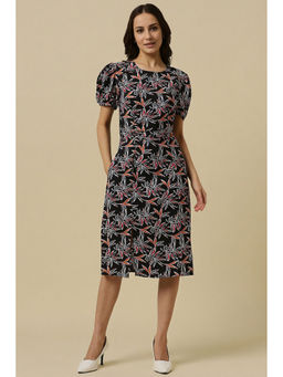 Allen Solly - Women Black Printed Dress