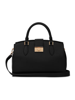 MIRAGGIO - Ellen Handbag with Adjustable and Detachable Crossbody Strap - Black (M)