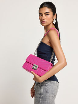 MIRAGGIO - Pink Katie Crossbody Bag