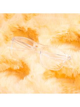 TED SMITH - Wayfarer Transparent Spectacles for Mens Womens (52)