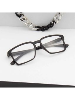 TED SMITH - Wayfarer Black Spectacles for Mens Womens (53)