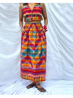 Chidiyaa - Bhanwar Gamcha Cotton Skirt