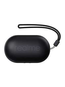 Realme - Pocket Speaker with Bass Radiator 3 W (Classic Black, Stereo Channel)