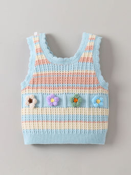 Hopscotch - Jacquard Pattern Woven Sweater