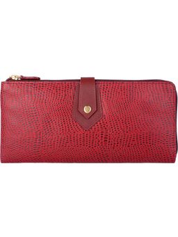Hidesign - Maroon Patterned Wallet
