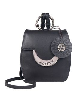 Hidesign - BEATRIX 01 Women's Black Melbourne Ranch Leather Sling Bag for Party