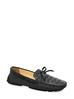 Eske - Black Checked Rebecca Mocassin