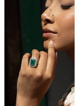PRATA - Regency Green Ring