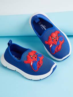 max - Girls Spiderman Slip-On Walking Shoes