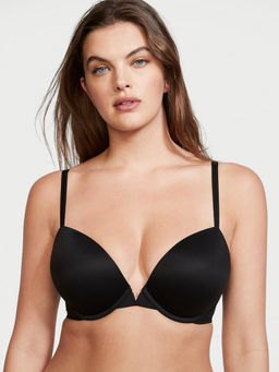 Victoria's Secret - Black Love Cloud Push-Up Plunge Bra