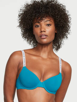 Victoria's Secret - Blue Lightly Lined Demi T-Shirt Bra