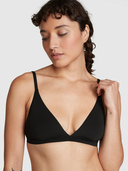 Victoria's Secret - Black Base Stretch Triangle Bralette