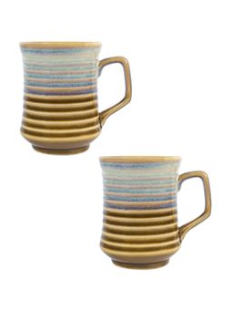 Voncasa - Mug Set of 2 Pcs - (Each 380 Ml)