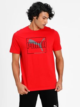Puma - Flock Men Red T-Shirt