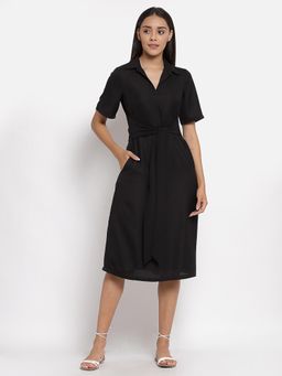 Ayrolane - Black Tie Dress