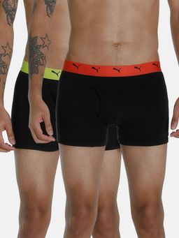 Puma - Stretch Trunks-Black (Pack of 2)
