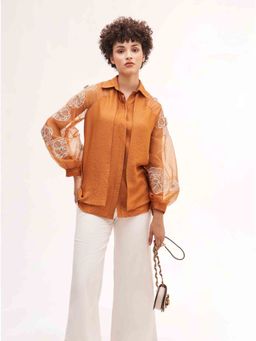 Our Love - Picotin Embroidered Shirt