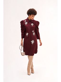 Our Love - Flora Cranberry Dress