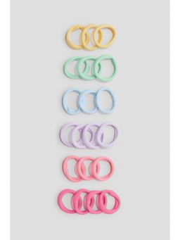 H&M - Girls Purple 20-Pack Hair Ties