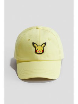 H&M - Boys Yellow Printed Twill Cap