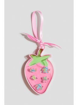 H&M - Girls Pink 5-Pack Rings