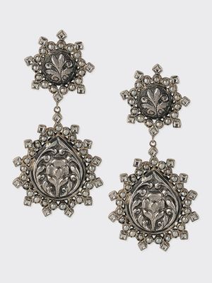 Fabindia silver earrings clearance