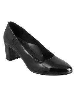 Metro - Black Solid Heels